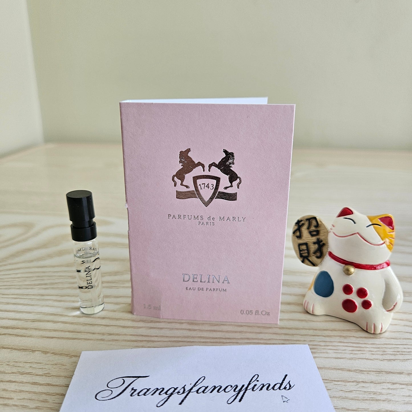 Parfums de Marly Delina EDP 1.5mL Authentic Sample Vial Spray Travel