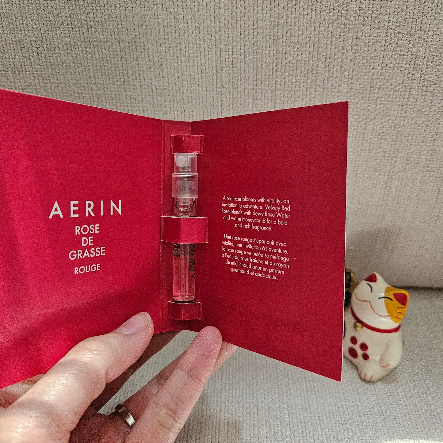 AERIN EDP Sample Spray Set 3pc Rose de Grasse Joyful Bloom Rouge Amber Musk