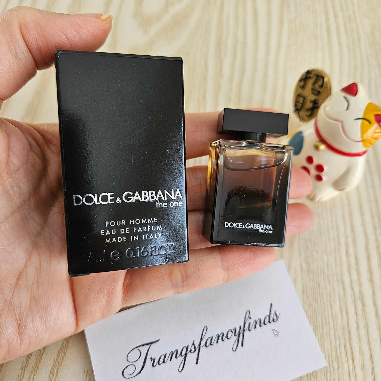 Dolce & Gabbana The One Pour Homme EDP 5ml Mini Miniature New In Box Authentic