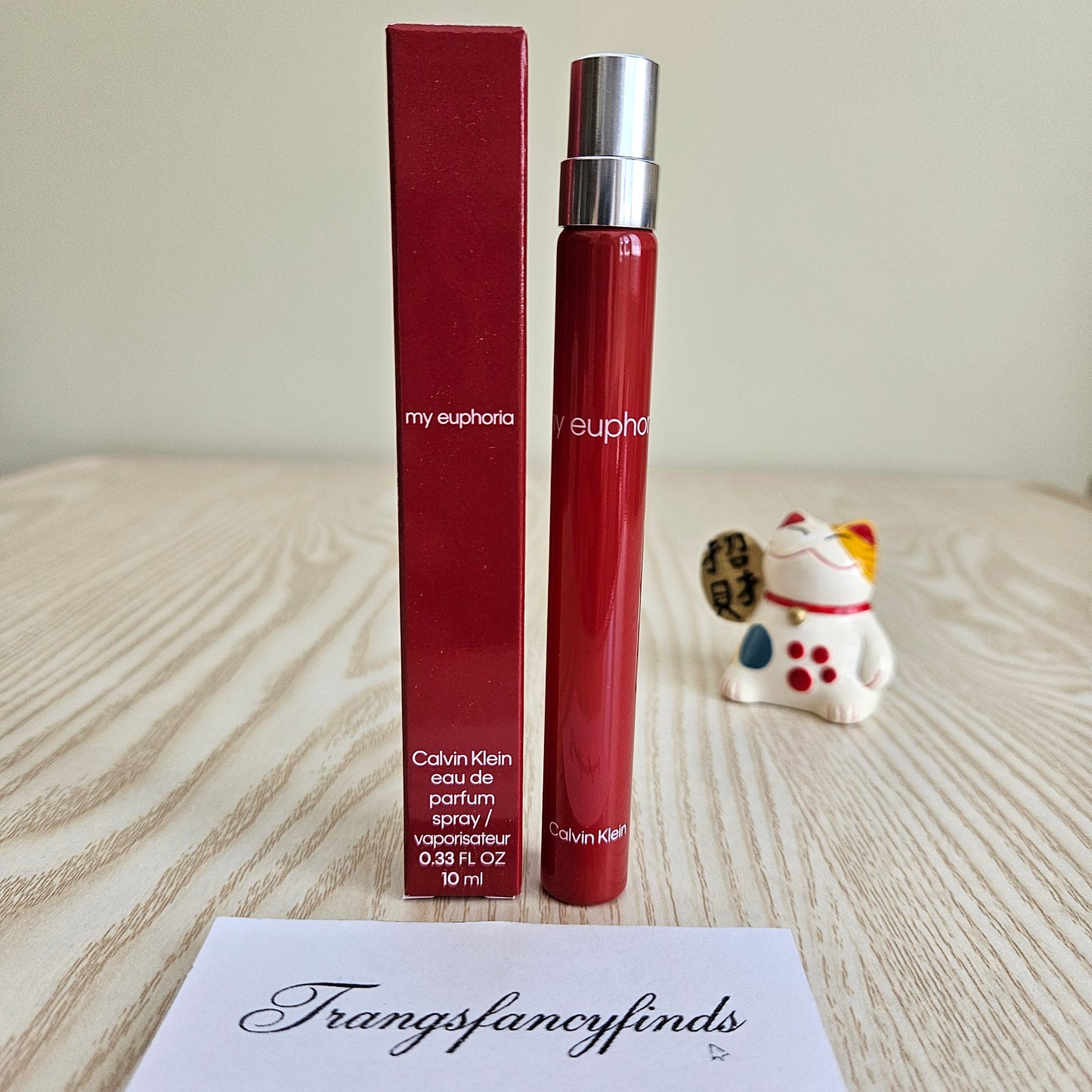 Calvin Klein My Euphoria Women EDP Spray Travel Size 0.33 oz 10ml NIB